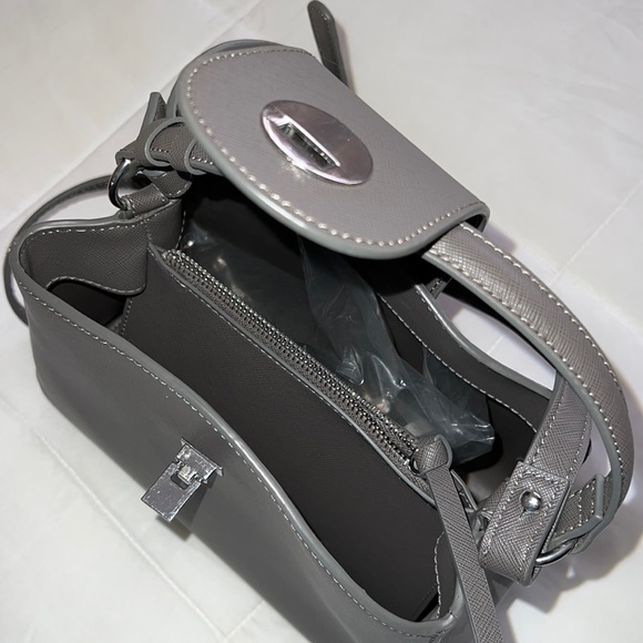 Gray handbag - Picture 4 of 5